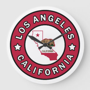 Reloj Redondo Grande Los Ángeles California