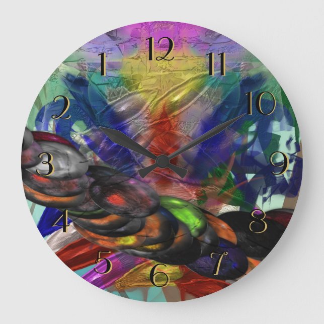 Reloj Redondo Grande Los días más salvajes hacia atrás (Anverso)