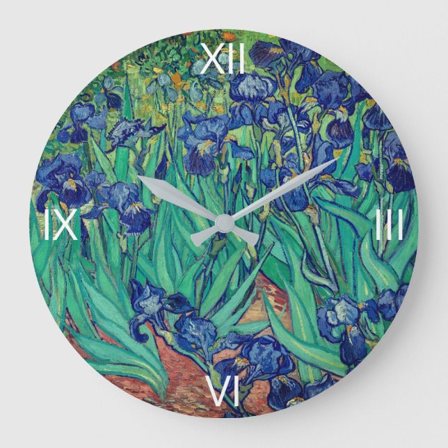 Reloj Redondo Grande Los irlandeses de Vincent van Gogh: (Anverso)