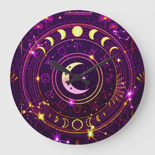 Reloj Redondo Grande Los reinos (Anverso)