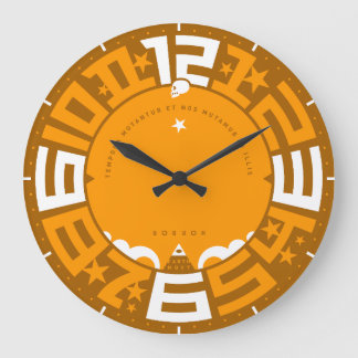 Reloj Redondo Grande Los tiempos cambian y nosotros cambiamos con ellos