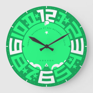 Reloj Redondo Grande Los tiempos cambian y nosotros cambiamos con ellos