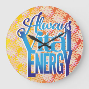 RELOJ REDONDO GRANDE LOVE ALWAYS VITAL ENERGY BY MASANSER