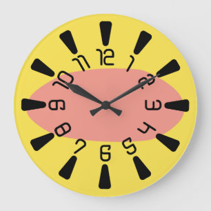 Reloj Redondo Grande LOVE ARMONYKA/Geomesky mix by Masanser Pixelat