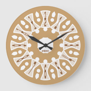 RELOJ REDONDO GRANDE LOVE ART KLOCK BASED HOURGLASS BY MASANSER