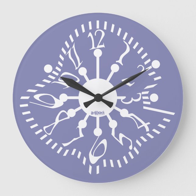 RELOJ REDONDO GRANDE LOVE ART KLOCK DEFORMED DAKILIANO BY MASANSER (Anverso)