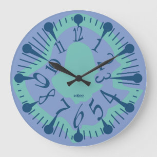 RELOJ REDONDO GRANDE LOVE ART KLOCK DEFORMED DAKILIANO BY MASANSER