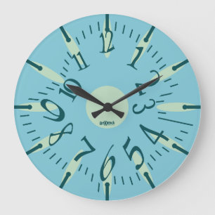 RELOJ REDONDO GRANDE LOVE ART KLOCK DEFORMED DAKILIANO BY MASANSER