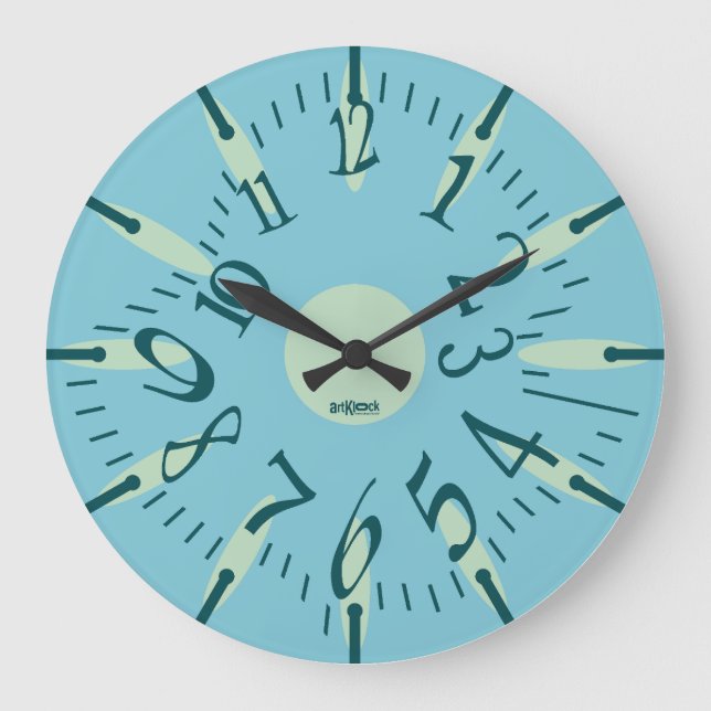 RELOJ REDONDO GRANDE LOVE ART KLOCK DEFORMED DAKILIANO BY MASANSER (Anverso)