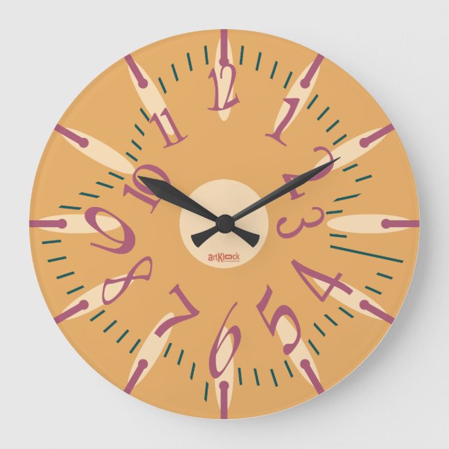 RELOJ REDONDO GRANDE LOVE ART KLOCK DEFORMED DAKILIANO BY MASANSER (Anverso)