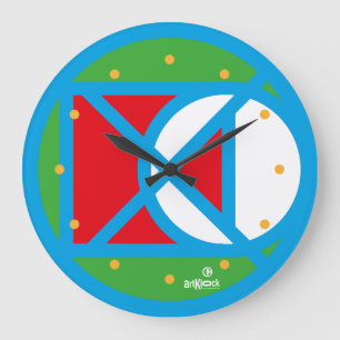 RELOJ REDONDO GRANDE LOVE ART KLOCK EXPERIMENTAL CCXT 26 BY MASANSER