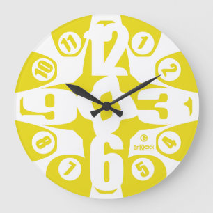 RELOJ REDONDO GRANDE LOVE ART KLOCK FREE DESIGN BY MASANSER