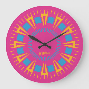 RELOJ REDONDO GRANDE LOVE ART KLOCK MODEL TOPMEX BY MASANSER