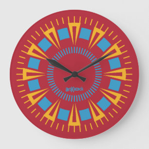 RELOJ REDONDO GRANDE LOVE ART KLOCK MODEL TOPMEX BY MASANSER