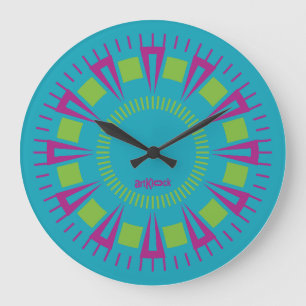 RELOJ REDONDO GRANDE LOVE ART KLOCK MODEL TOPMEX BY MASANSER