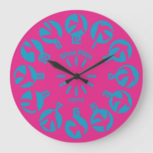 RELOJ REDONDO GRANDE LOVE ART KLOCK TENS AND CIA BY MASANSER