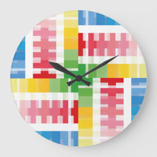 Reloj Redondo Grande LOVE FUTURE MULTICOLOR INCLINED by masanser