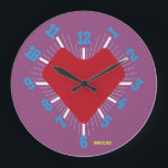 Reloj Redondo Grande Love HEART TIME BY POP ART MASANSER PIXELAT<br><div class="desc">Love HEART TIME POP ART BY MASANSER PIXELAT

DISEÑADO POR MIGUEL ANGEL SANSER

PIXELAT / CLOCK TILDE / LEX
A b c d e f g h i j k l m n ñ o p q r s t u v w x y z</div>