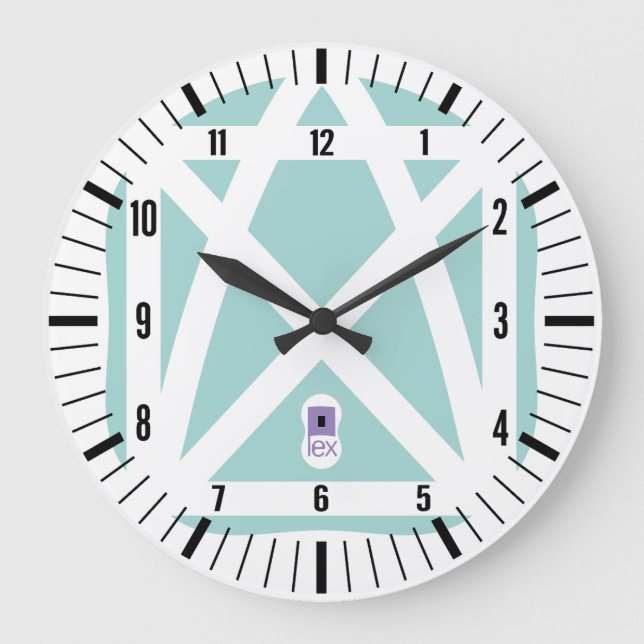 RELOJ REDONDO GRANDE LOVE LEX PSTAN BY MASANSER PIXELAT (Anverso)