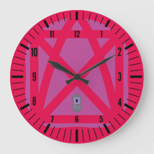 RELOJ REDONDO GRANDE LOVE LEX PSTAN BY MASANSER PIXELAT