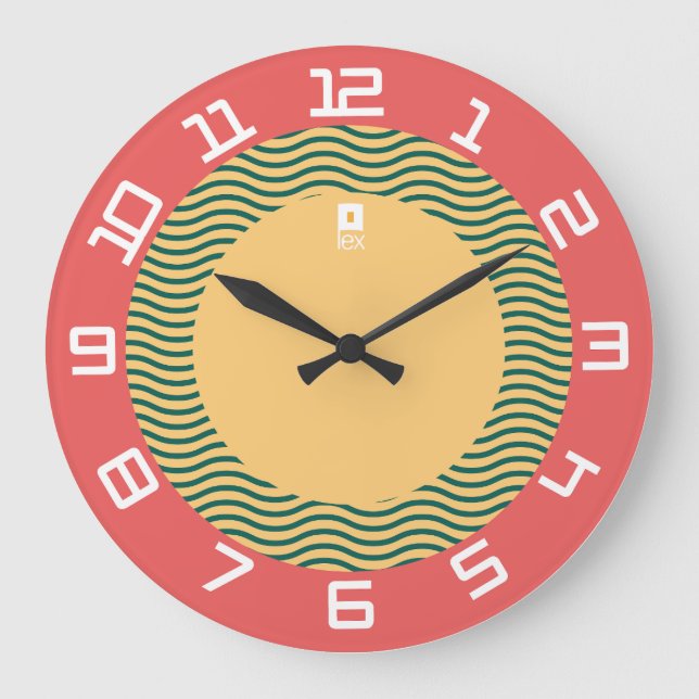 RELOJ REDONDO GRANDE LOVE LEX REDREEN BY MASANSER (Anverso)