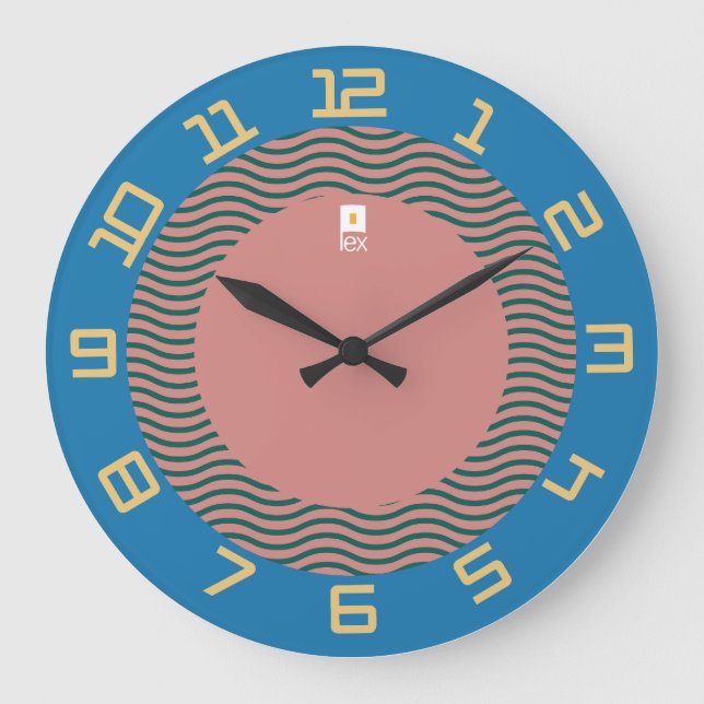 RELOJ REDONDO GRANDE LOVE LEX REDREEN BY MASANSER (Anverso)