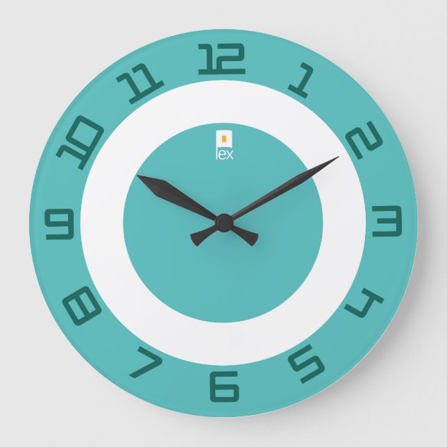 RELOJ REDONDO GRANDE LOVE LEX REDREEN BY MASANSER (Anverso)