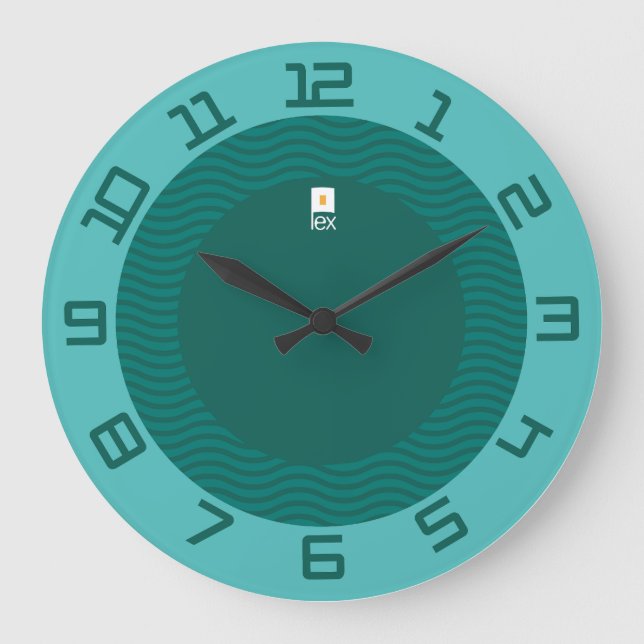 RELOJ REDONDO GRANDE LOVE LEX REDREEN BY MASANSER (Anverso)