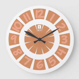 RELOJ REDONDO GRANDE LOVE LEX REVIVAL BY MASANSER PIXELAT
