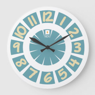 RELOJ REDONDO GRANDE LOVE LEX REVIVAL BY MASANSER PIXELAT