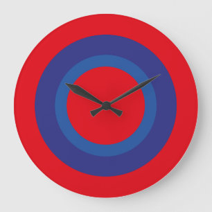 Reloj Redondo Grande LOVE RED BLUE SPECIAL USA/EEUU by Masanser