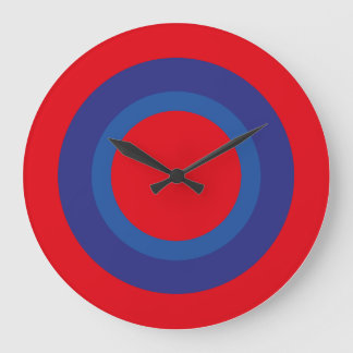 Reloj Redondo Grande LOVE RED BLUE SPECIAL USA/EEUU by Masanser