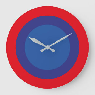 Reloj Redondo Grande LOVE RED BLUE SPECIAL USA/EEUU by Masanser