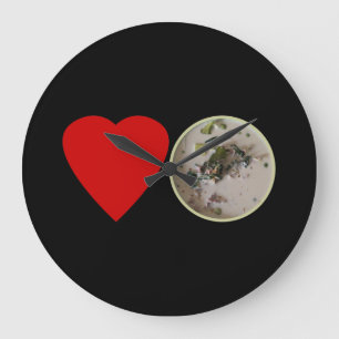 Reloj Redondo Grande Love Thai Green Curry ... Thailand Street Food