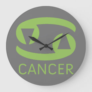 RELOJ REDONDO GRANDE LOVE ZODIAC SIGNS CANCER BY MASANSER