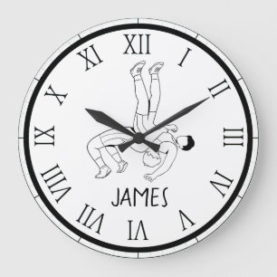 Reloj Redondo Grande Lucha personal