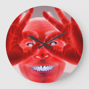 RELOJ REDONDO GRANDE LUCKY FACE