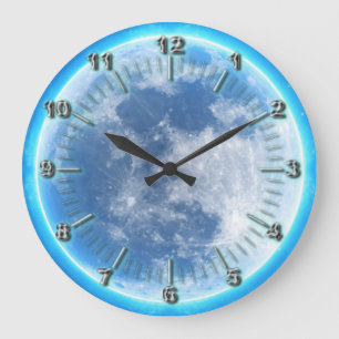 Reloj Redondo Grande Luna