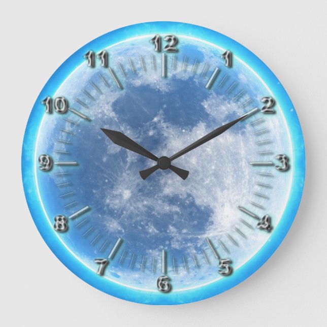 Reloj Redondo Grande Luna (Anverso)