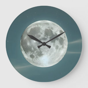 Reloj Redondo Grande Luna llena