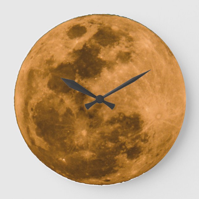 Reloj Redondo Grande Luna llena (Anverso)