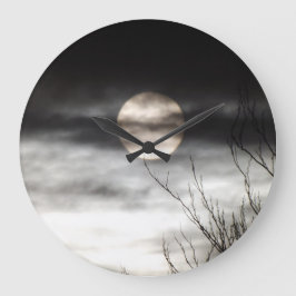 Reloj Redondo Grande luna llena