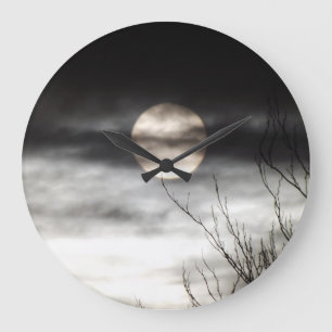 Reloj Redondo Grande luna llena