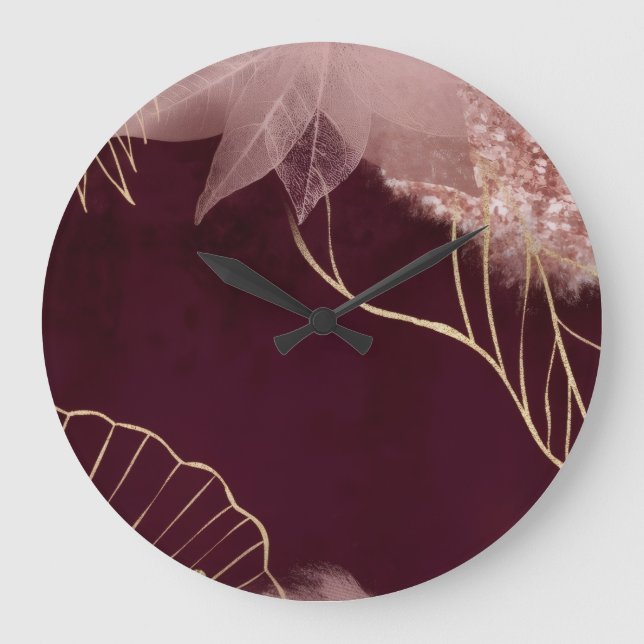 Reloj Redondo Grande Luxurious Time Of Celestia (Anverso)