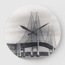 Reloj Redondo Grande Mackinac Bridge