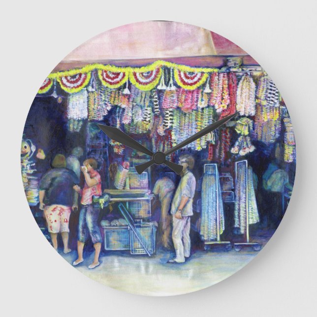 Reloj Redondo Grande Mad Man on Market and Main, Singapore (Anverso)