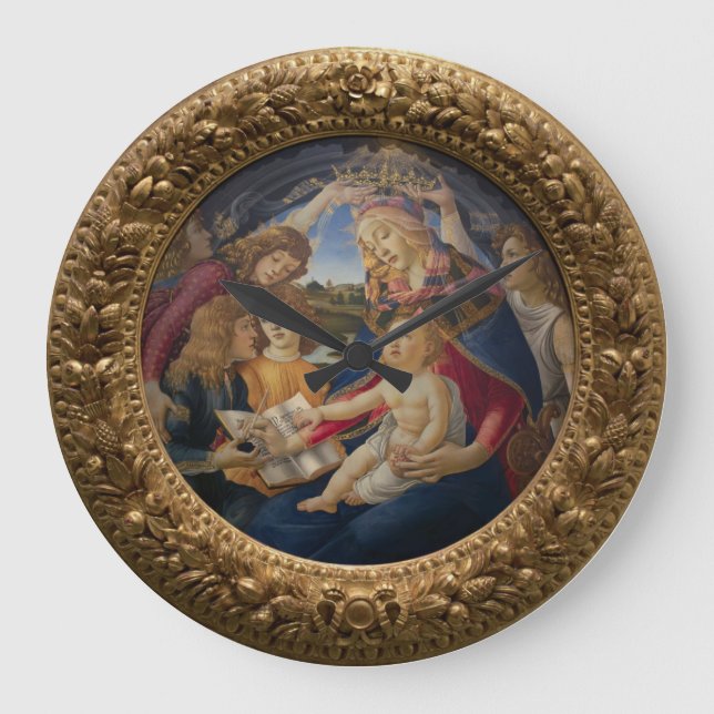 Reloj Redondo Grande madonna de la magnifica (Anverso)