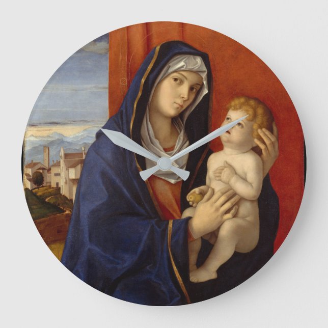 Reloj Redondo Grande Madonna y niño, circa 1485 (Anverso)