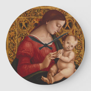Reloj Redondo Grande Madonna y niño, circa 1505-07