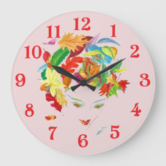 Reloj Redondo Grande Madre Naturaleza